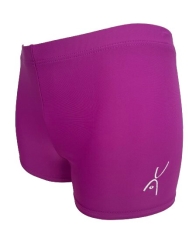 Short Turnstar Plum Lycra